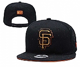 San Francisco Giants Team Logo Adjustable Hat YD (2)